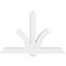 Ekena Millwork Redmond Architectural Grade PVC Gable Bracket, 72"W x 48"H x 6"D x 6"F, 16/12 Pitch GBP072X48X0606RED00 - alternate 3